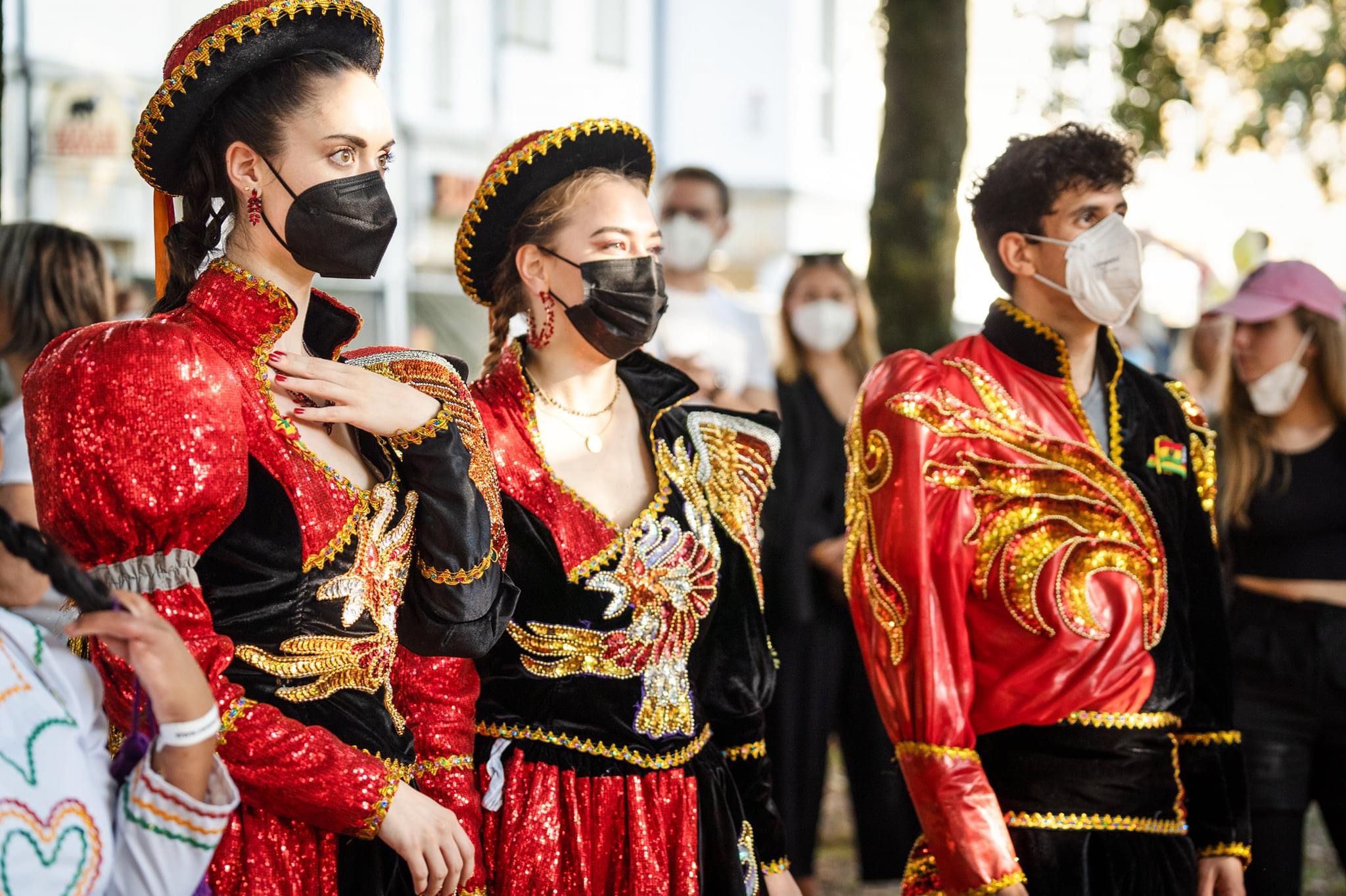 Auftrittsgruppe von Amigos de Bolivia